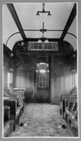 Interior of smoking compartment of AF 49 taken in February 1936 following air conditioning