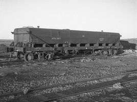 18.8.1969,Marree - Commonwealth Railways Wagon NTB597