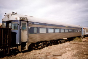 106 at Spencer Junction on 27.6.1997